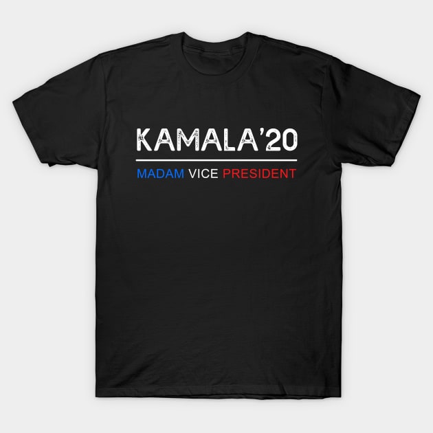 Kamala Harris Madam Vice President T-Shirt by MasliankaStepan